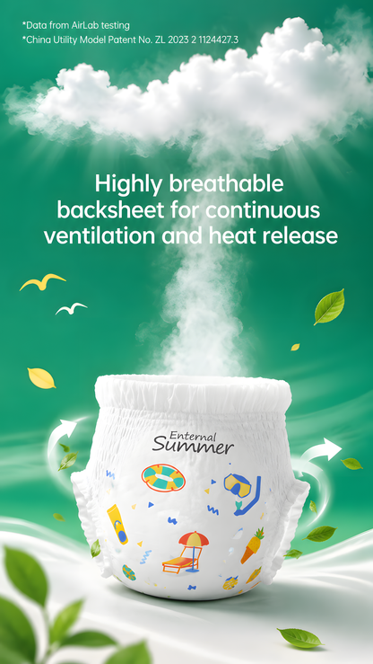 Enternal Summer Momo CHA Nappy Pants – Summer Fresh Comfort