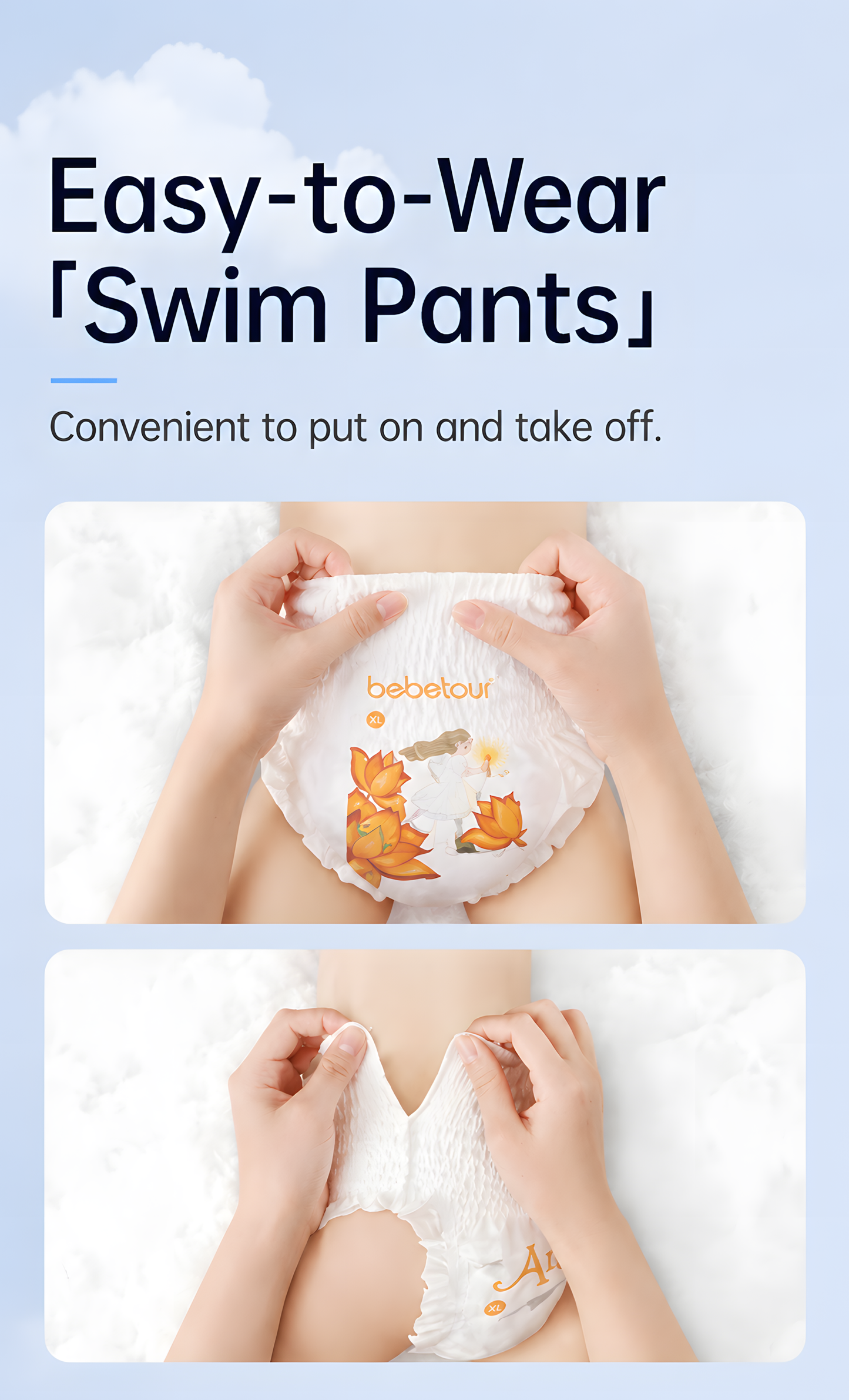 Bebetour Alice Swim Nappy Pants