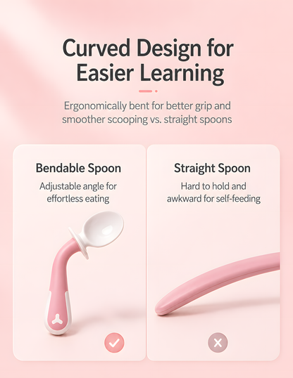Bebetour Flex & Learn Spoon & Fork Set
