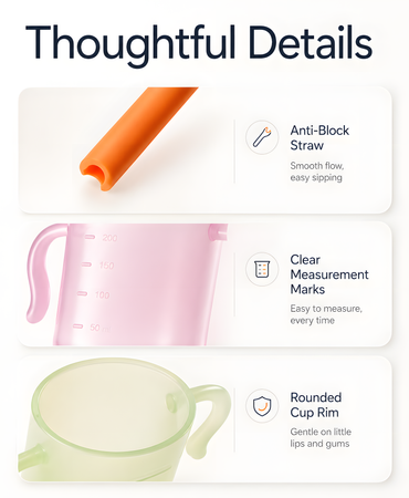 Bebetour Angled Straw Training Cup