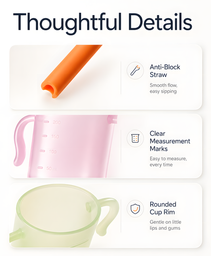 Bebetour Angled Straw Training Cup