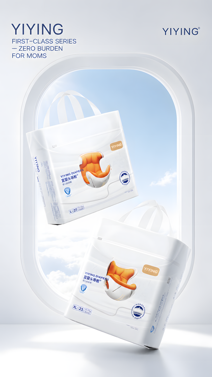Yiying First Class ULTRA Nappy Pants - 2 Packs | Luxury Skin Comfort