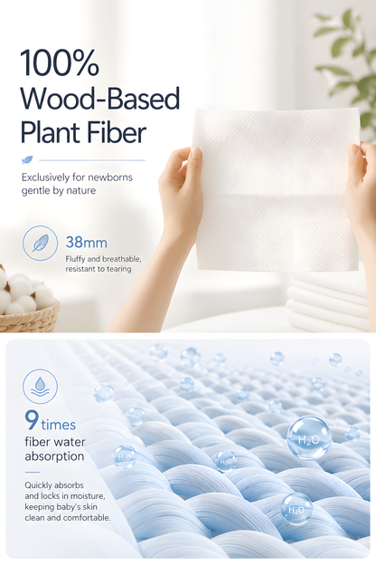 Bebetour Alice Series Premium Face Towels