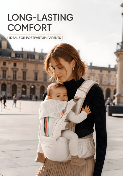 BeBeBus LightEase Pro Ergonomic Baby Carrier – 6 Carry Positions