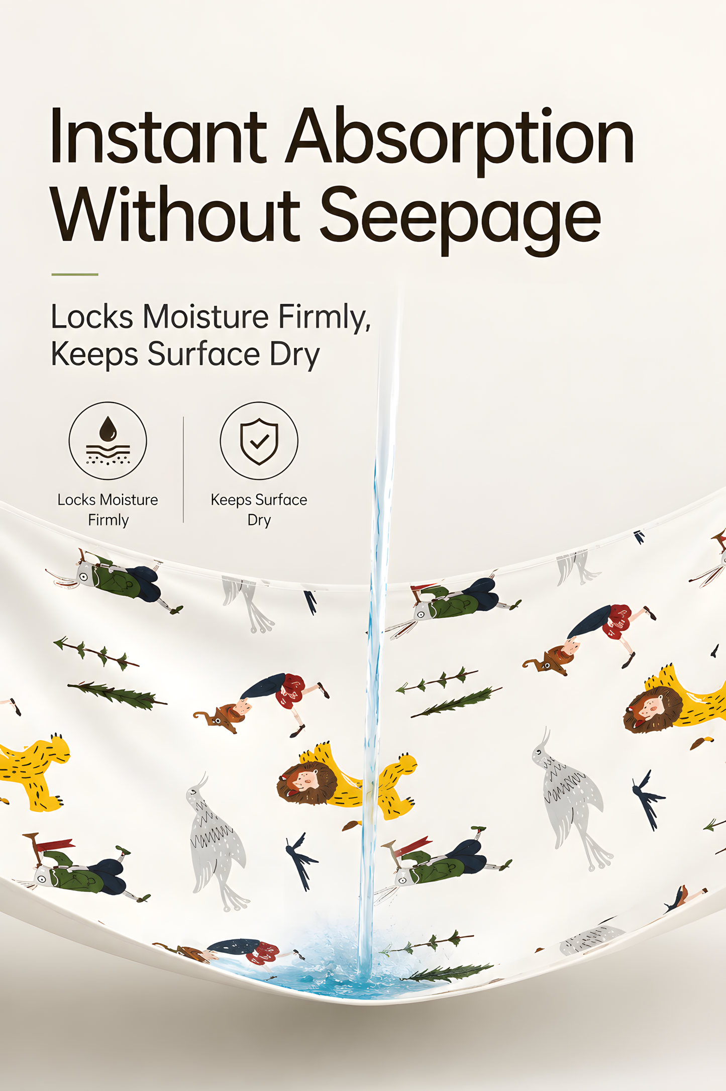 Bebetour Alice Series Leak-Proof Baby Mat