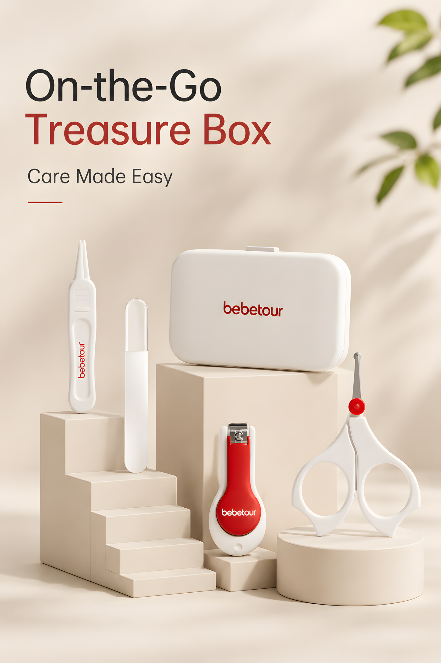 Bebetour Travel Baby Nail Care Set – 4 Piece