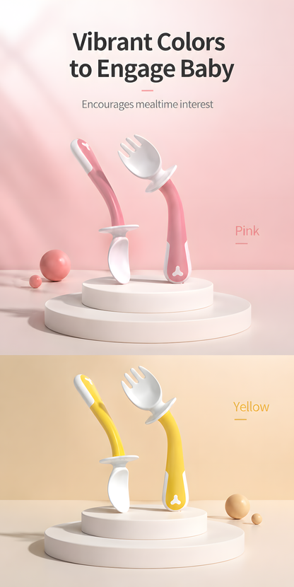 Bebetour Flex & Learn Spoon & Fork Set