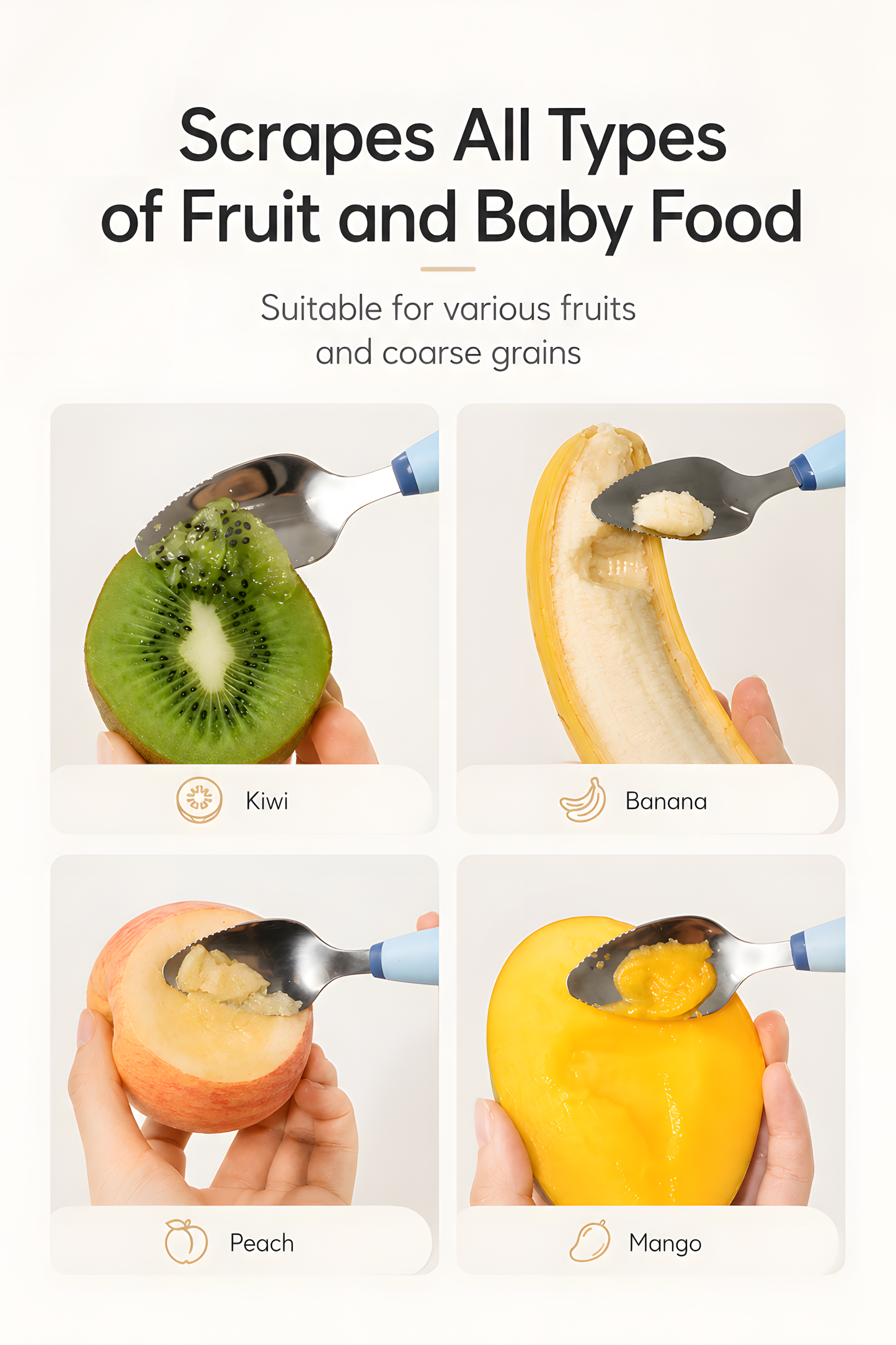 Bebetour Dual-Ended Baby Feeding Spoon
