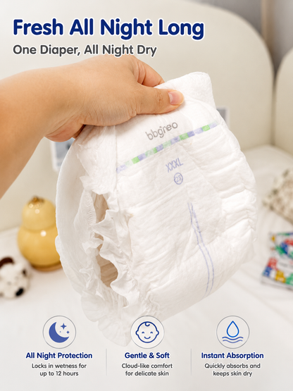 BBG Whale King Nappies Sample Pack - 5 Pcs