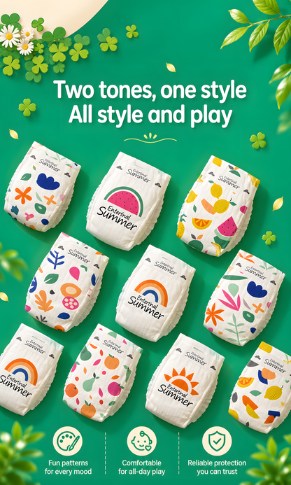 Enternal Summer Momo CHA Nappies – Summer Fresh Comfort