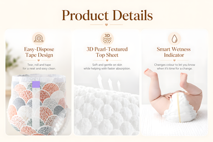 Enternal Summer Fashion Gala Nappies - 2 Packs | Ultra-Thin Fashion Comfort