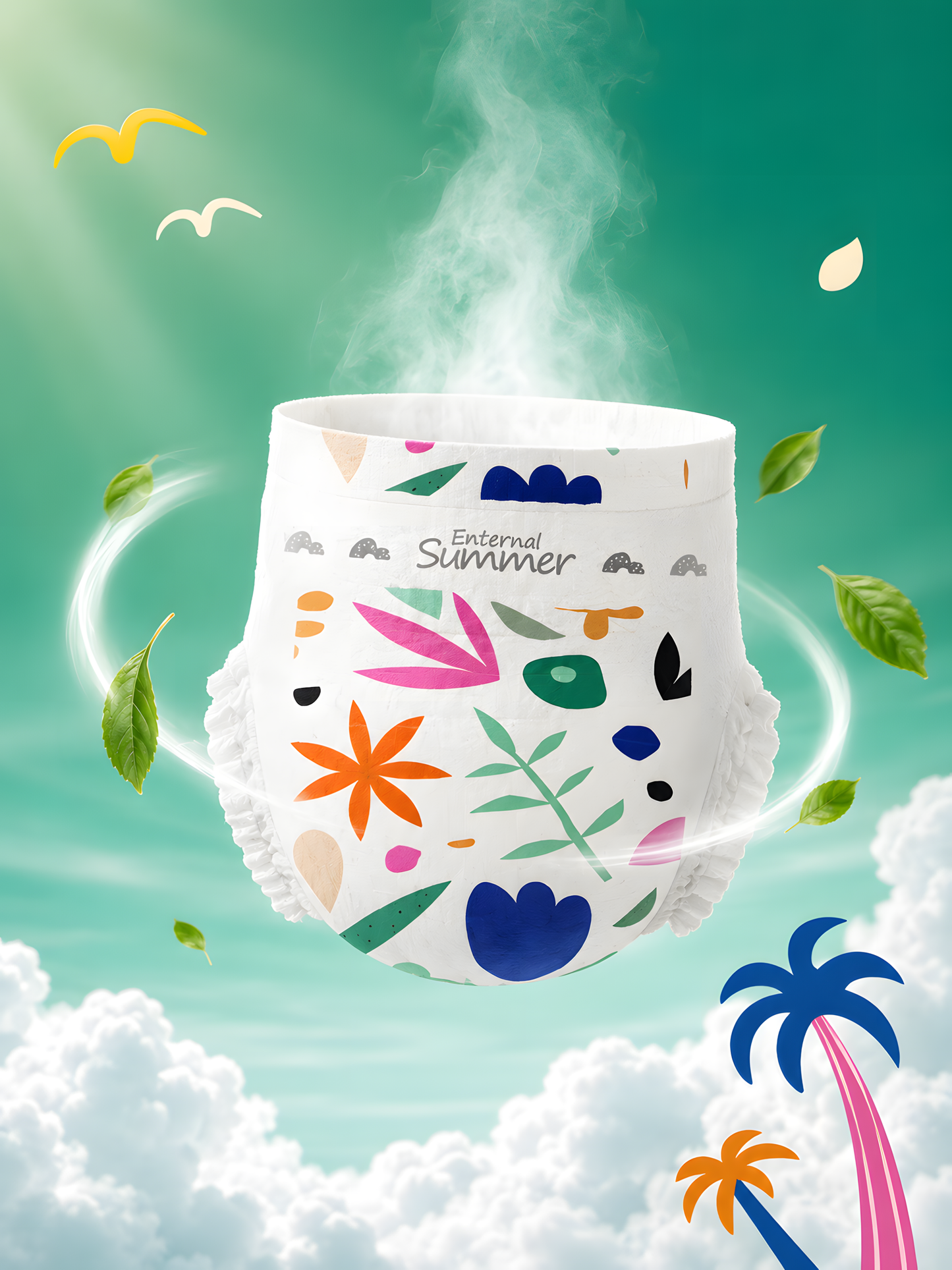 Enternal Summer Momo CHA Nappies – Summer Fresh Comfort