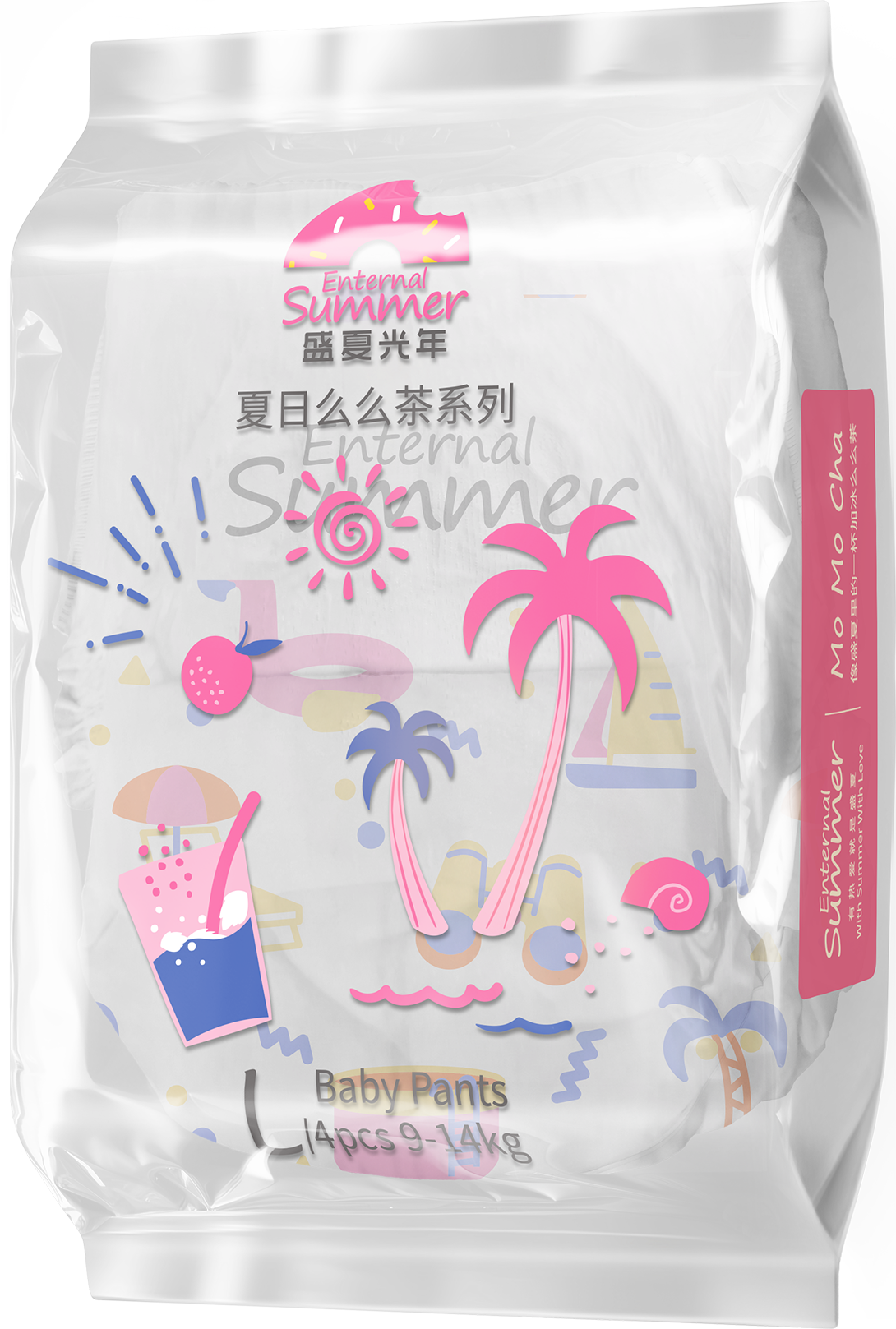 Enternal Summer Momo Cha Nappy Pants Sample Pack - 4 Pcs