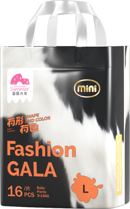 Enternal Summer Gala Shape and Colour Mini series Nappy Pants Pack – Overnight Extra Absorbent