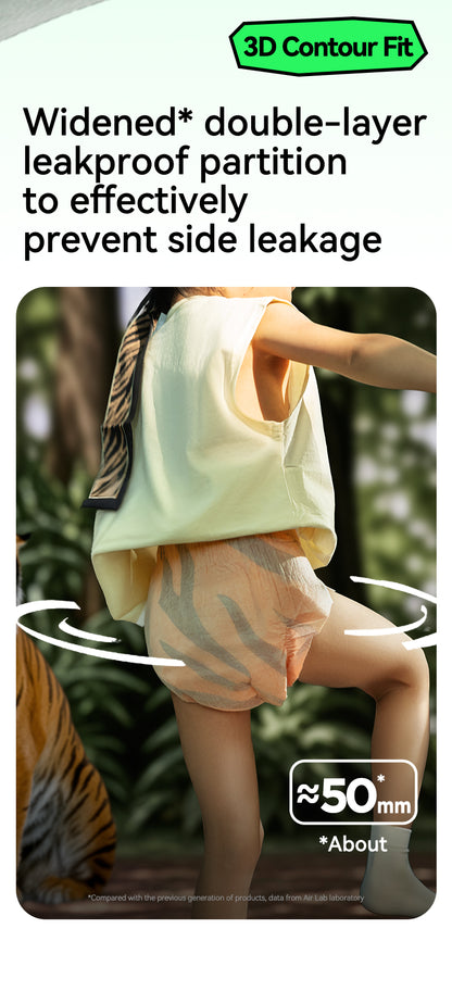 Enternal Summer Gala Shape and Colour Mini series Nappy Pack – Overnight Extra Absorbent
