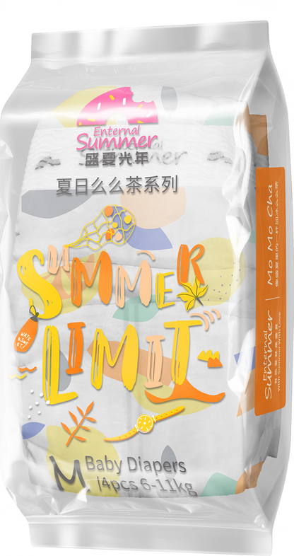 Enternal Summer Momo Cha Nappy Sample Pack - 4 Pcs