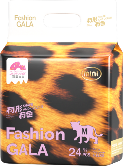Enternal Summer Gala Shape and Colour Mini series Nappy Pack – Overnight Extra Absorbent