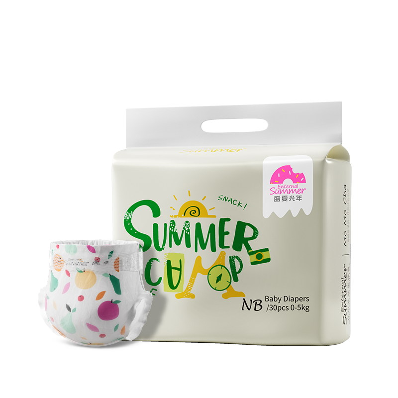 Enternal Summer Momo Cha Series Nappy Pack – Everyday Comfort & Absorbency