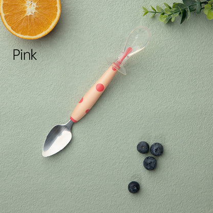 Bebetour Dual-Head Scrape & Feed Spoon