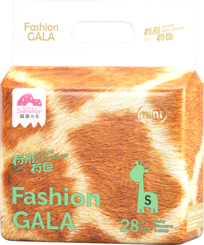 Enternal Summer Gala Shape and Colour Mini series Nappy Pack – Overnight Extra Absorbent