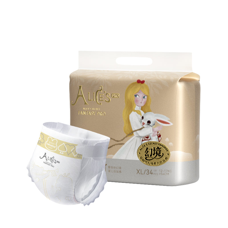 Bebetour Alice's Wonderland PRO Series Nappy Pack – Overnight Extra Absorbent