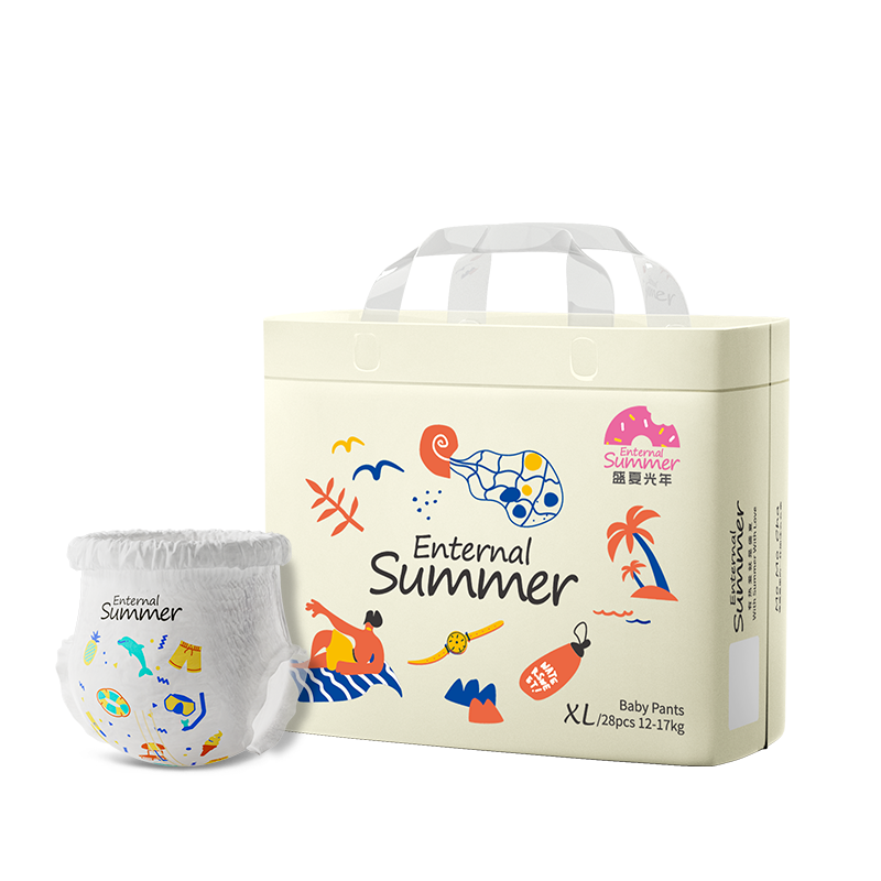 Enternal Summer Momo Cha Series Nappy Pants Pack – Everyday Comfort & Absorbency