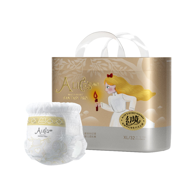 Bebetour Alice's Wonderland PRO Series Nappy Pants Pack – Overnight Extra Absorbent