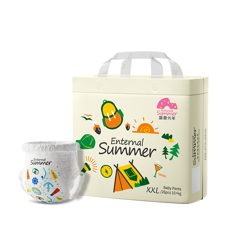 Enternal Summer Momo Cha Series Nappy Pants Pack – Everyday Comfort & Absorbency