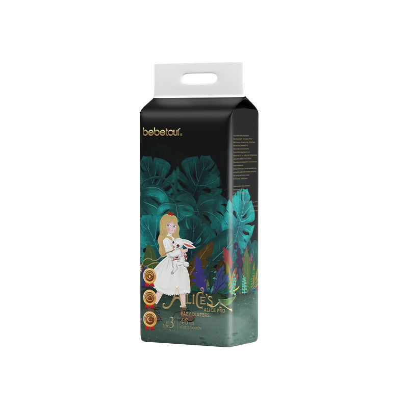 Bebetour Alice Dream Nappies - 2 Packs | Soft Breathable All-Rounder