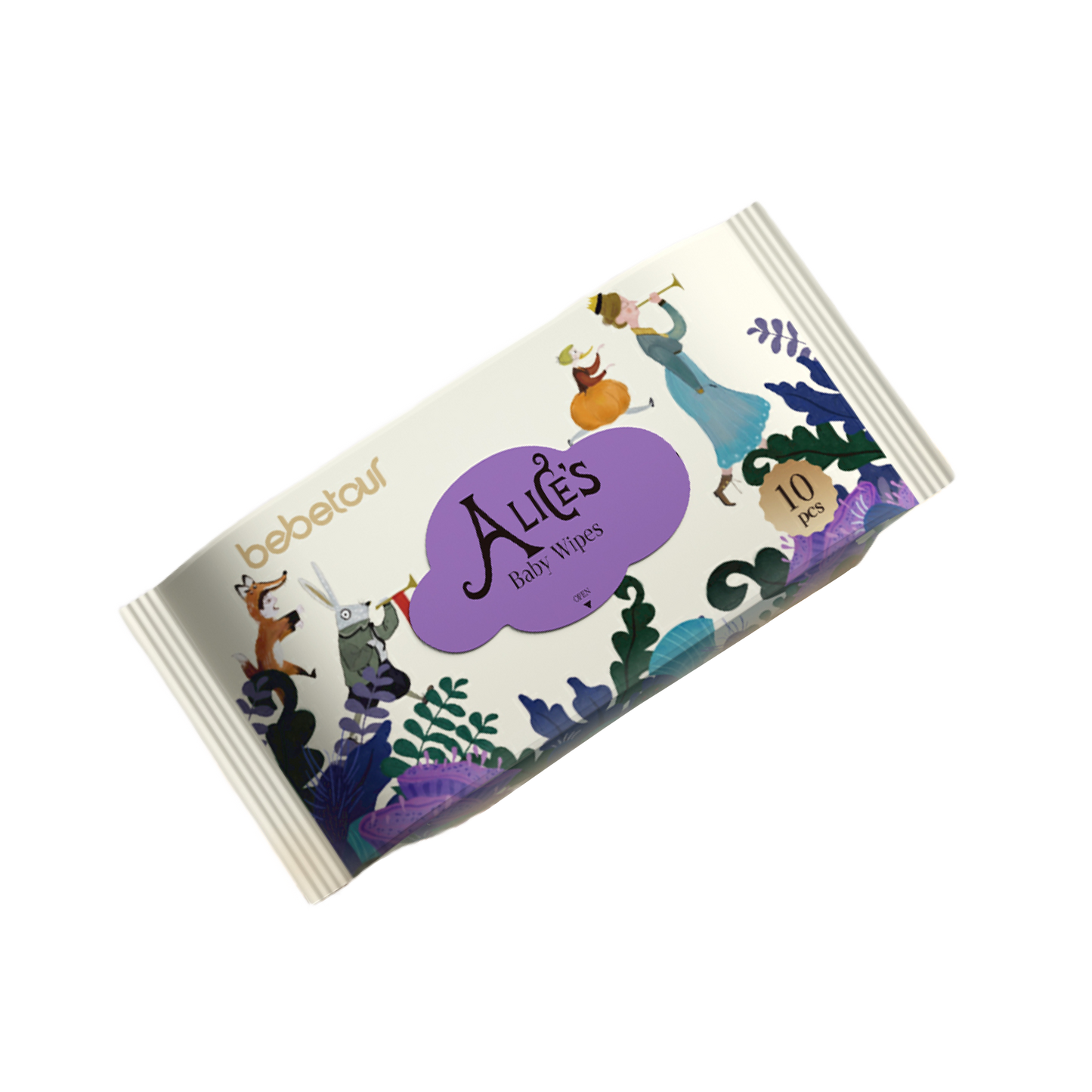Bebetour Alice 手口湿巾（3包）