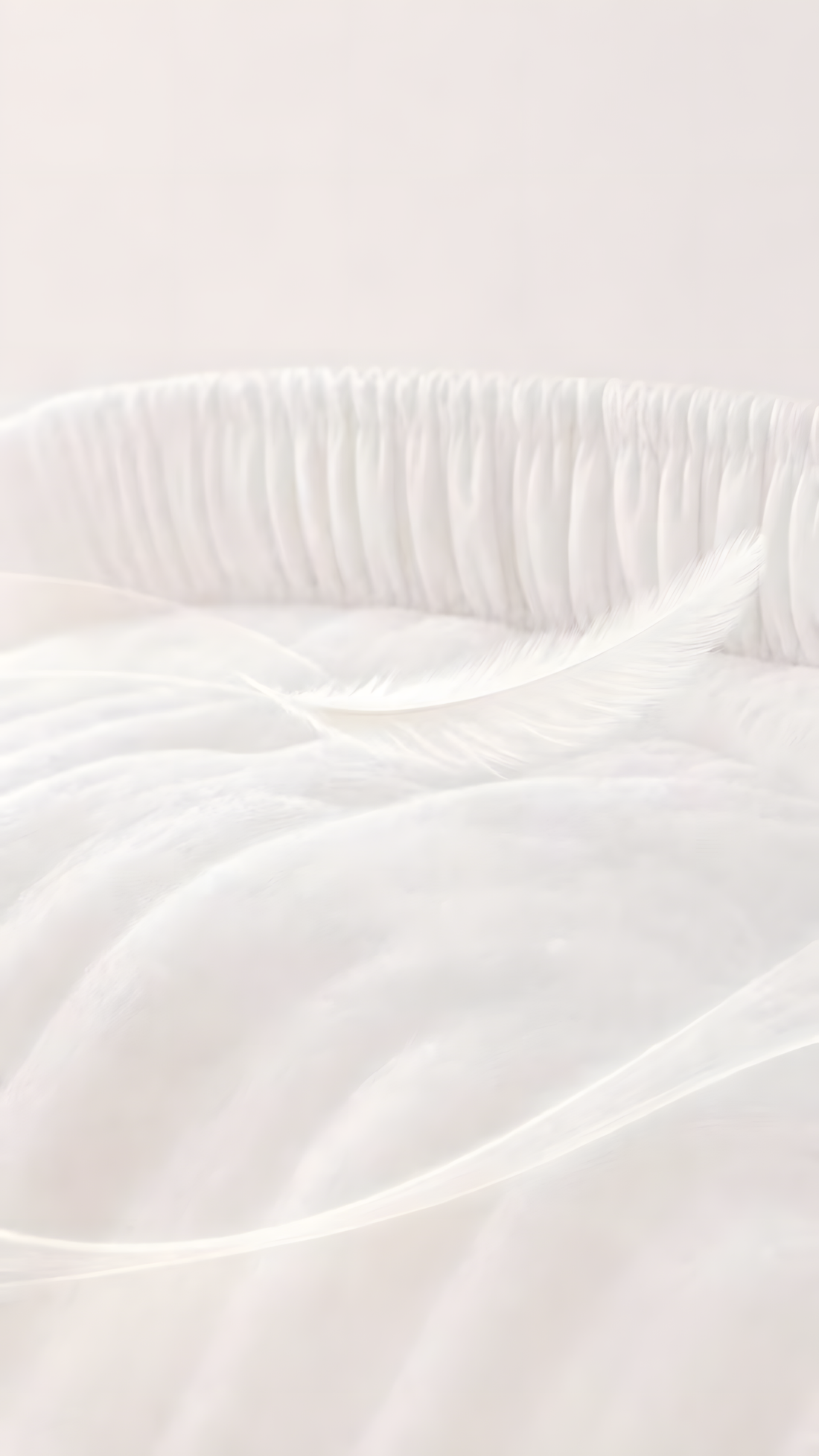 Feather-soft Surface Perfect for sensitive skin.