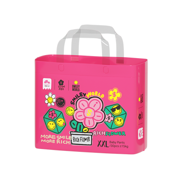 Enternal Summer Smiley x Rich Flower Series Nappy Pants Pack – Sensitive Skin Ultra Soft
