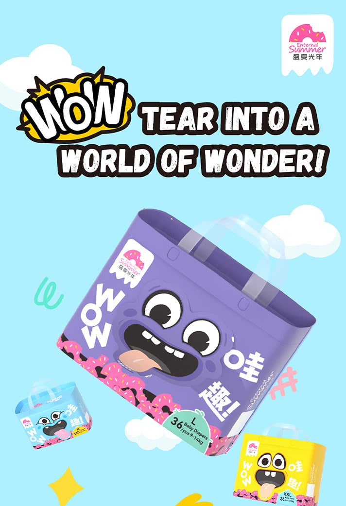 Enternal Summer Wow Series Nappy Limited Edition – Daytime Ultra Thin & Breathable