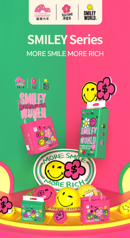 Enternal Summer Smiley x Rich Flower Series Nappy Pack – Sensitive Skin Ultra Soft