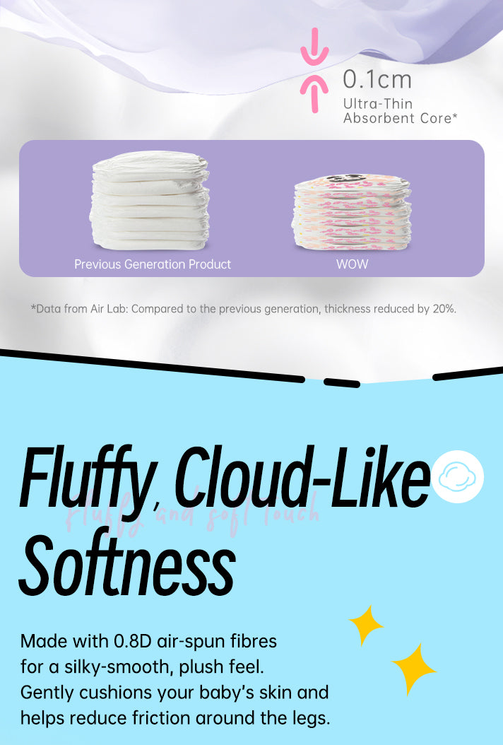 Enternal Summer Wow Series Nappies Pants Limited Edition – Daytime Ultra Thin & Breathable