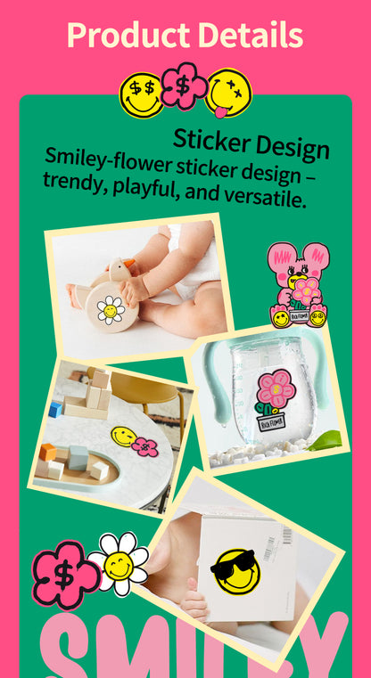 Enternal Summer Smiley x Rich Flower Series Nappy Pants Pack – Sensitive Skin Ultra Soft